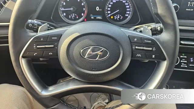 Hyundai Sonata (DN8) 2022 Белый из Кореи, фото 3