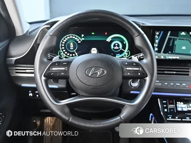 Hyundai The New Grandeur IG Hybrid 2021 Черный из Кореи, фото 3
