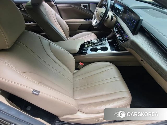 Kia K8 Hybrid 2021 Черный из Кореи, фото 3