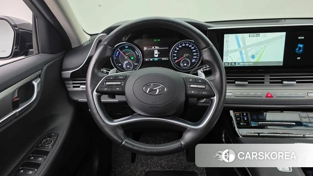 Hyundai The New Grandeur IG Hybrid 2020 Черный из Кореи, фото 3