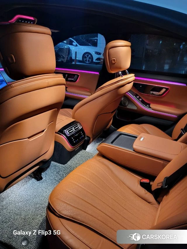 Mercedes-Benz S-Class W223 2022 Жемчужный цвет из Кореи, фото 3