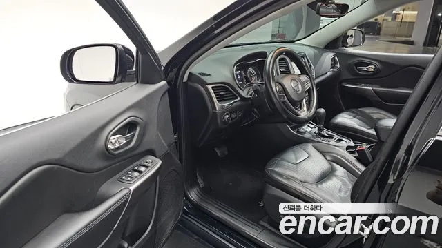 Jeep Cherokee (KL) 2018 Черный из Кореи, фото 3