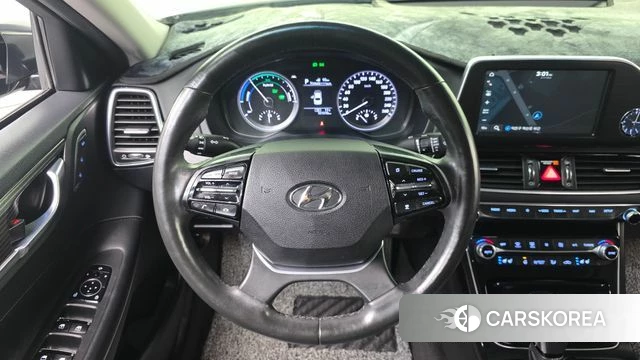 Hyundai Grandeur IG Hybrid 2018 Серый из Кореи, фото 3