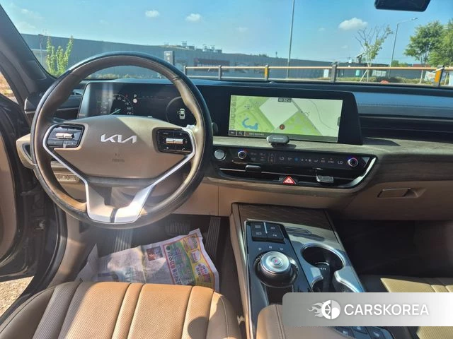 Kia K8 Hybrid 2022 Синий из Кореи, фото 3