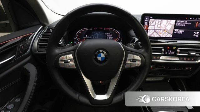BMW X4 (G02) 2022 Черный из Кореи, фото 3