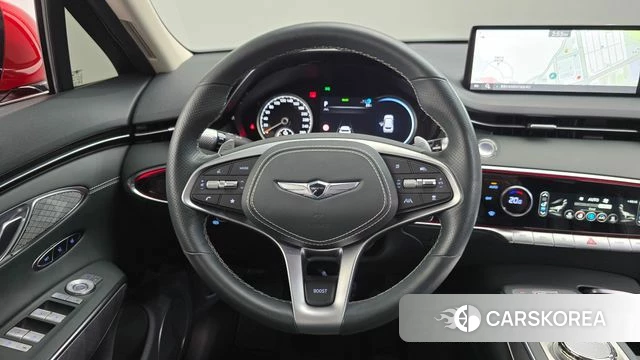 Genesis Electrified GV70 2022 Красный из Кореи, фото 3