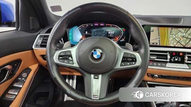 BMW 3 Series (G20) 2022 Синий из Кореи, фото 3