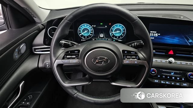 Hyundai Avante (CN7) 2020 Серебристо-серый из Кореи, фото 3