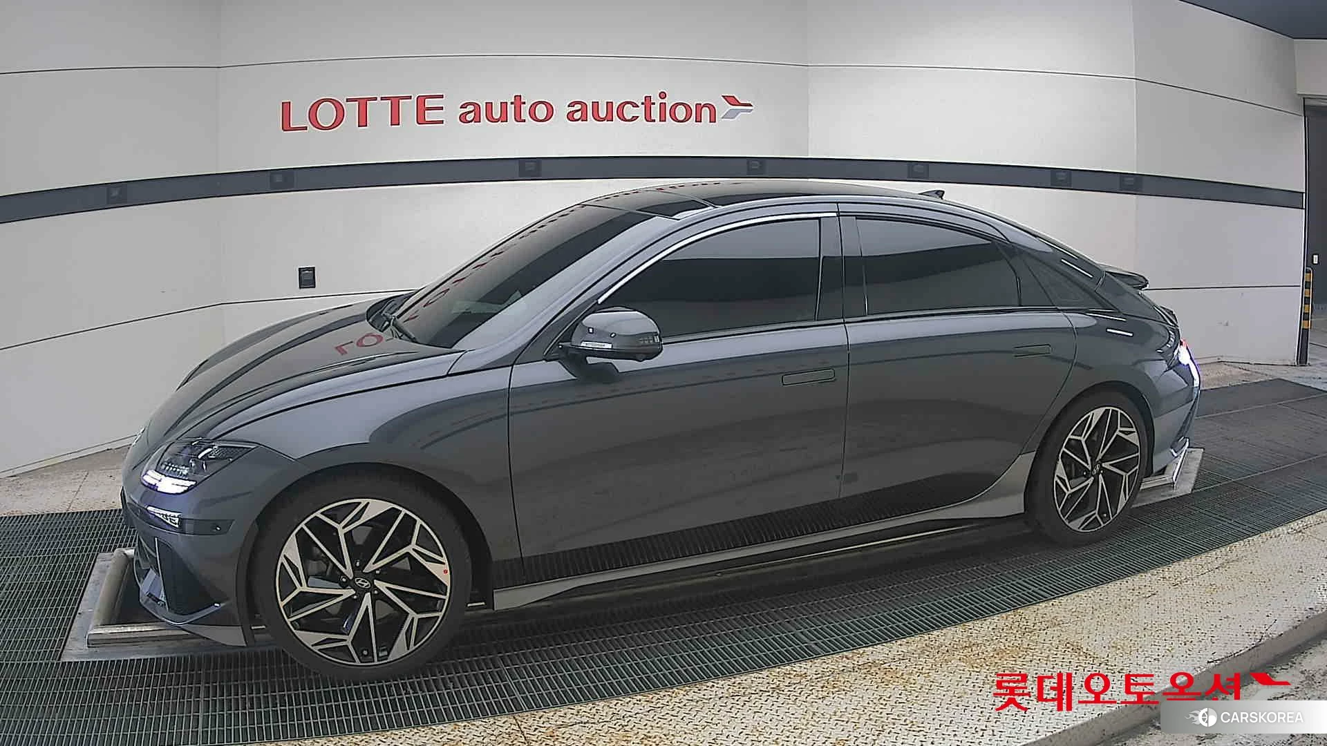 Hyundai IONIQ 6 2023 Nocturne Grey Metallic из Кореи, фото 3
