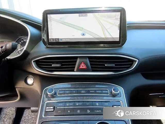 Hyundai The New Santa Fe 2021 Черный из Кореи, фото 3