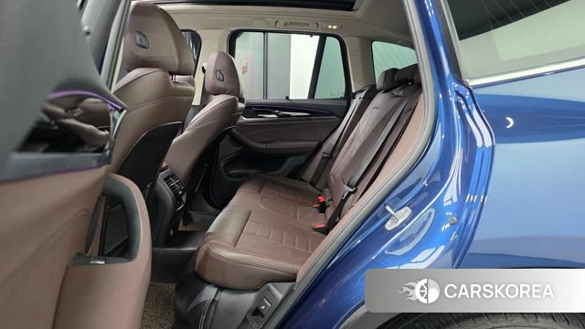 BMW X3 (G01) 2018 Синий из Кореи, фото 3
