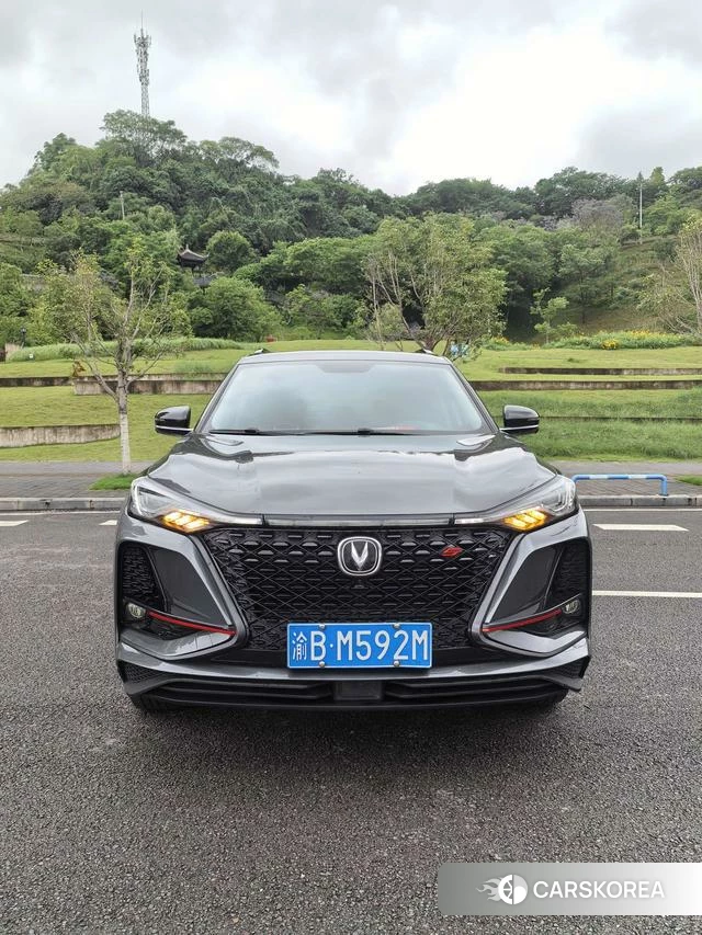 Chang'an CS75 PLUS 2021 Темно-серый из Китая, фото 3