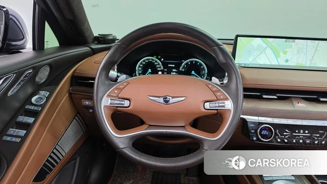 Genesis G80 (RG3) 2022 Синий из Кореи, фото 3