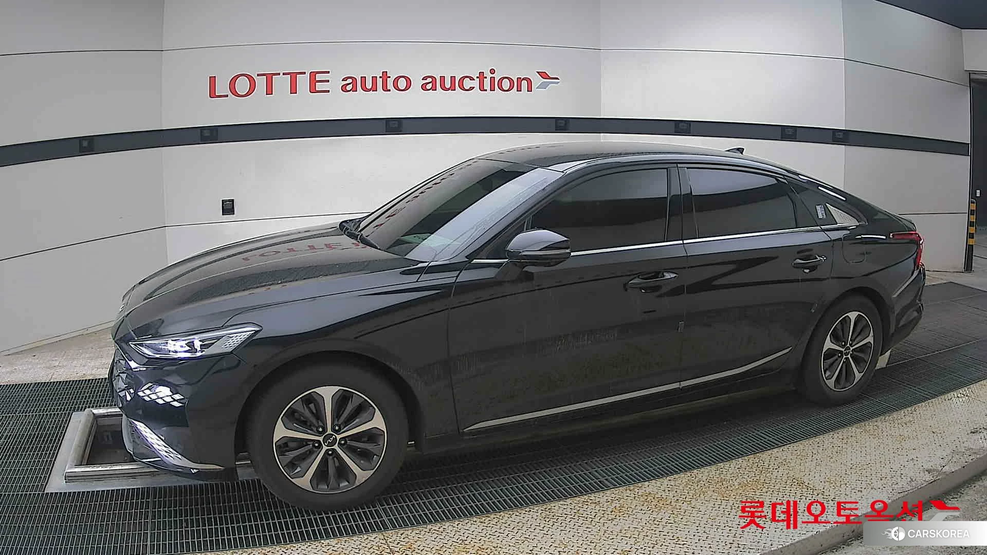 Kia K8 Hybrid 2022 Aurora Black Pearl из Кореи, фото 3