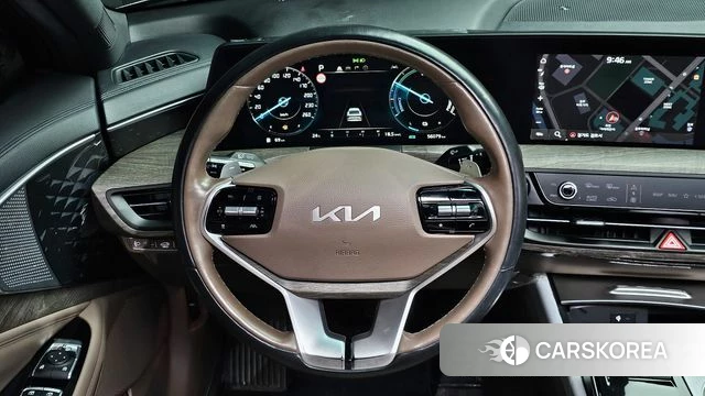 Kia K8 Hybrid 2022 Серый из Кореи, фото 3