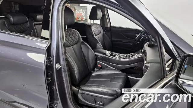 Hyundai The New Santa Fe 2022 Синий из Кореи, фото 3