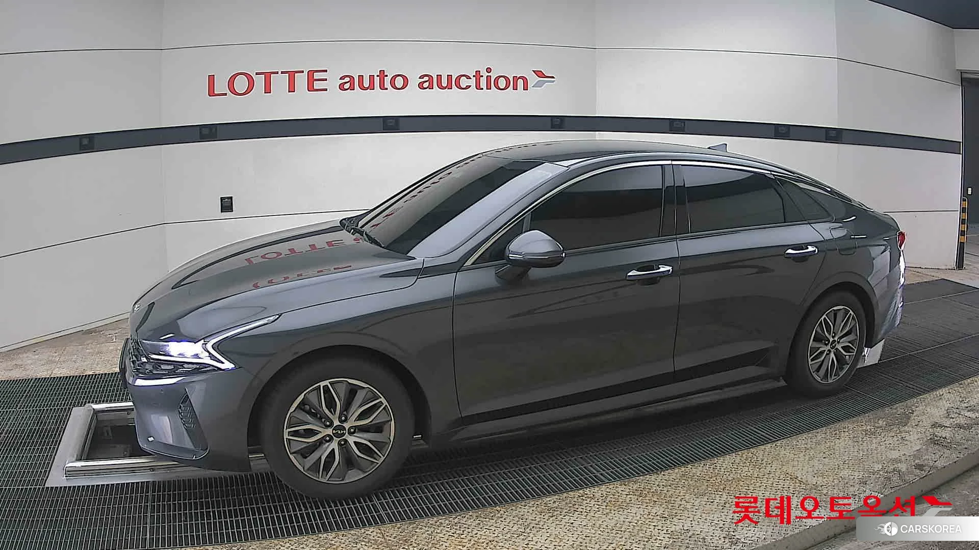 Kia K5 Hybrid 2023 Interstellagray из Кореи, фото 3