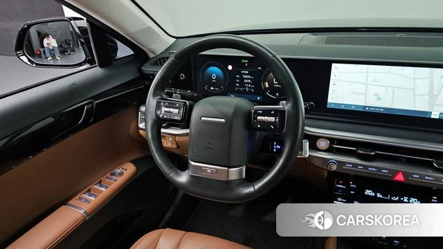 Hyundai Grandeur (GN7) 2023 Черный из Кореи, фото 3