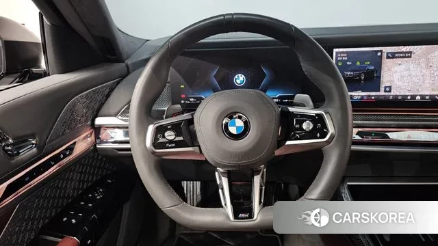 BMW 7 Series (G70) 2022 Серый из Кореи, фото 3