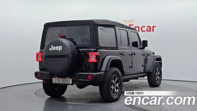 Jeep Wrangler (JL) 2018 Черный из Кореи, фото 3