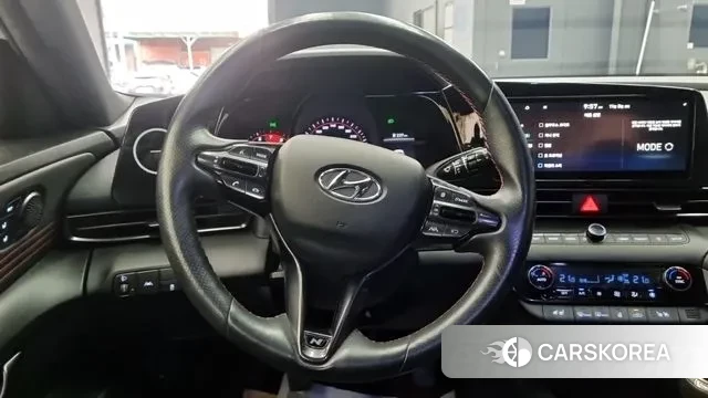 Hyundai Avante (CN7) 2021 Белый из Кореи, фото 3