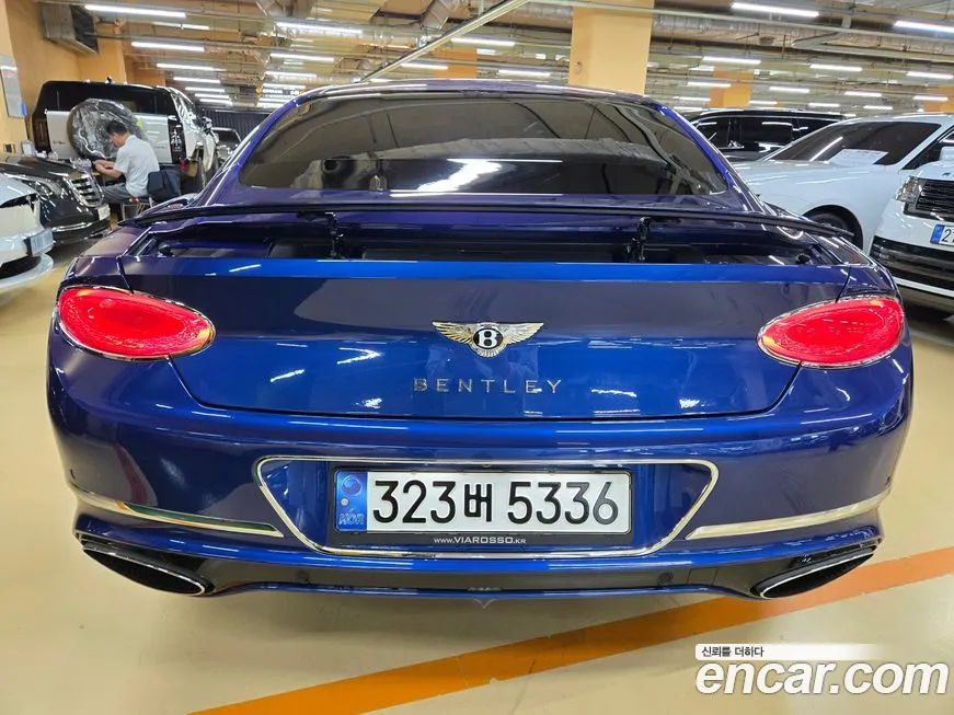 Bentley Continental GT 3rd Generation 2018 Синий из Кореи, фото 3