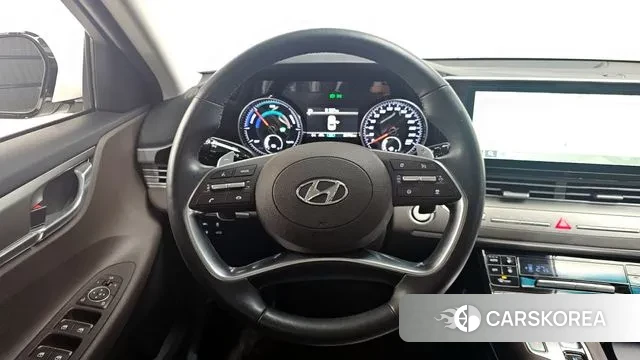 Hyundai The New Grandeur IG Hybrid 2020 Белый из Кореи, фото 3
