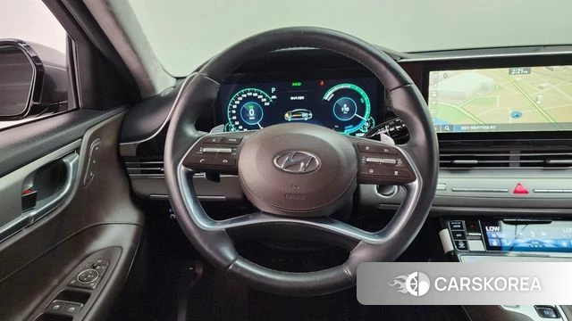 Hyundai The New Grandeur IG Hybrid 2022 Серый из Кореи, фото 3