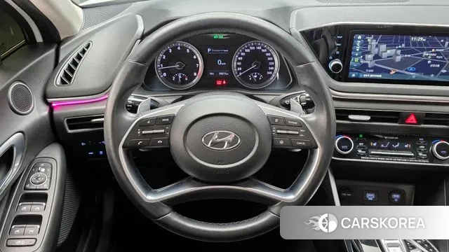 Hyundai Sonata (DN8) 2019 Белый из Кореи, фото 3