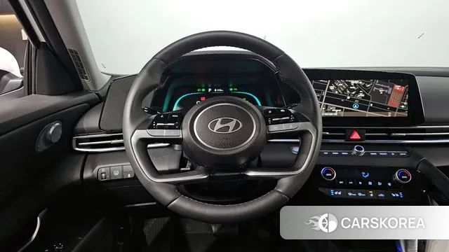 Hyundai The New Avante Hybrid (CN7) 2025 Белый из Кореи, фото 3