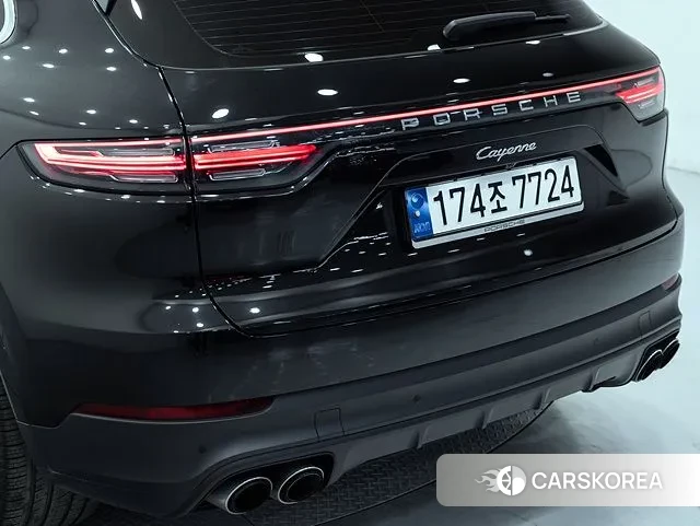 Porsche Cayenne (PO536) 2023 Черный из Кореи, фото 3