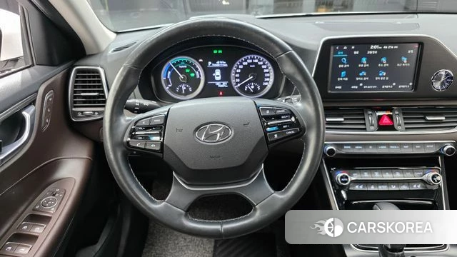 Hyundai Grandeur IG Hybrid 2018 Белый из Кореи, фото 3
