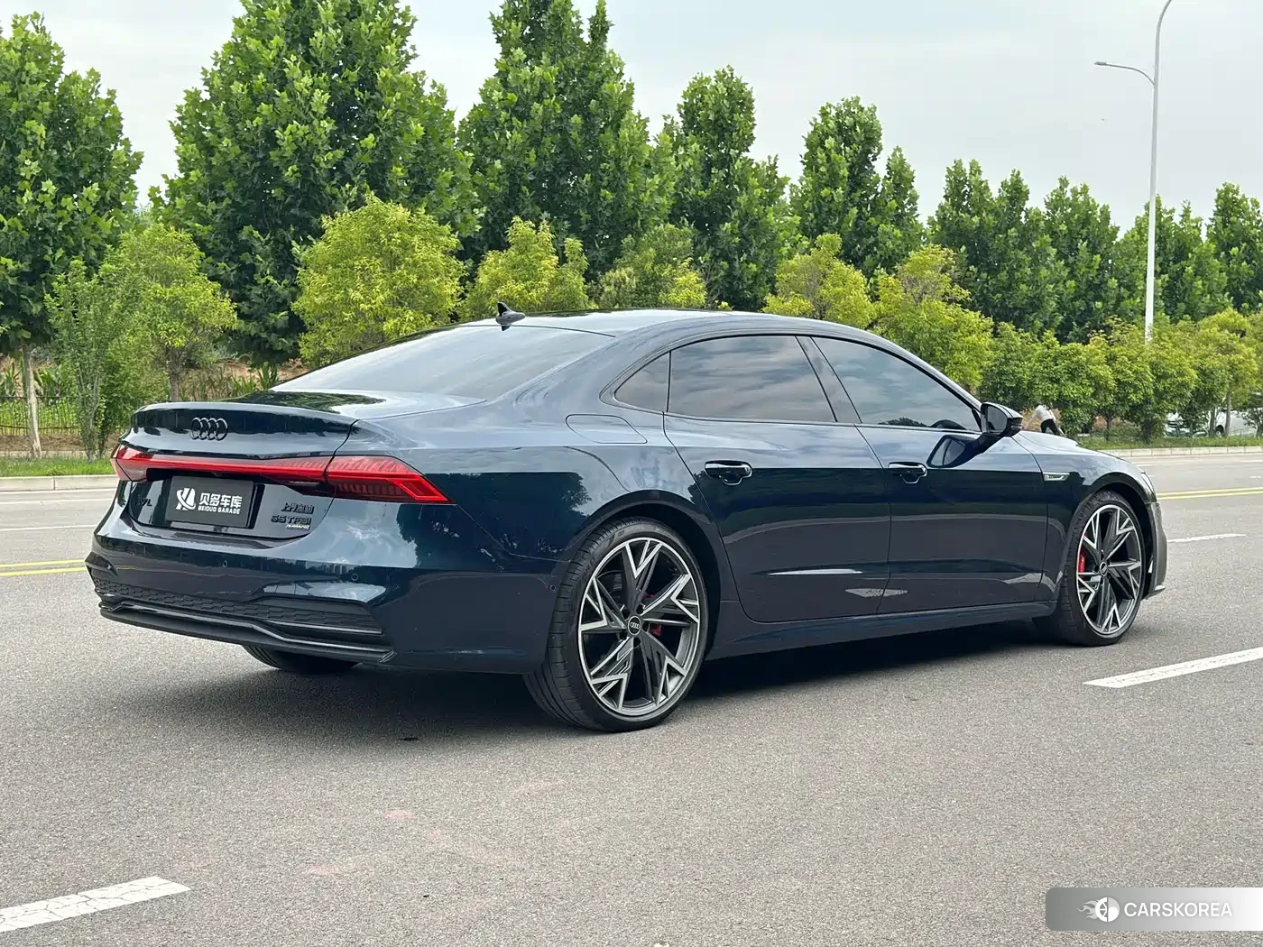 Audi A7L 2022 Синий из Китая, фото 3