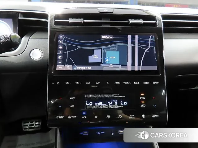 Hyundai Tucson Hybrid (NX4) 2021 Белый из Кореи, фото 3