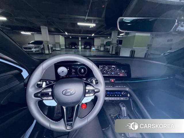 Hyundai The New Avante (CN7) 2026 Небесно-голубой из Кореи, фото 3