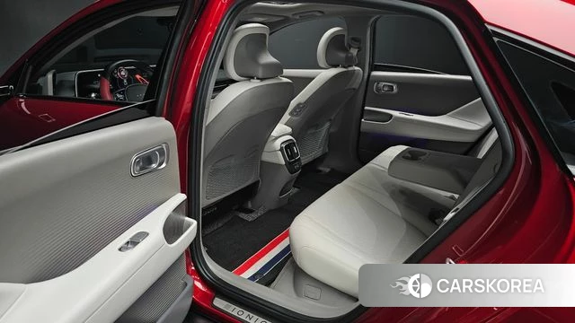 Hyundai Ionic 6 2023 Красный из Кореи, фото 3