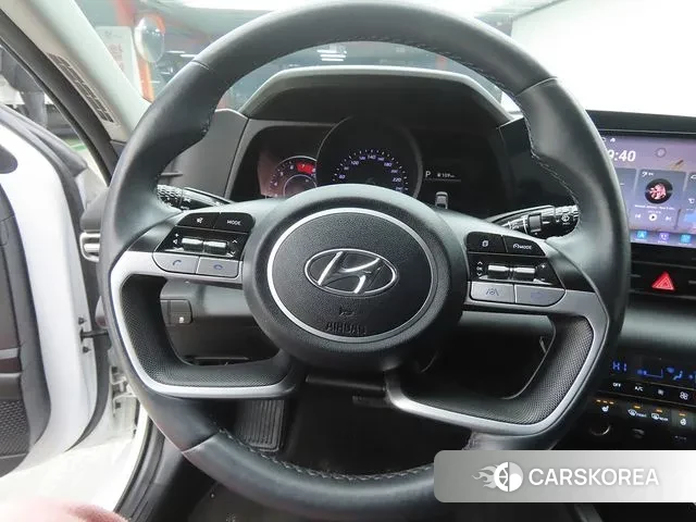 Hyundai Avante (CN7) 2022 Белый из Кореи, фото 3