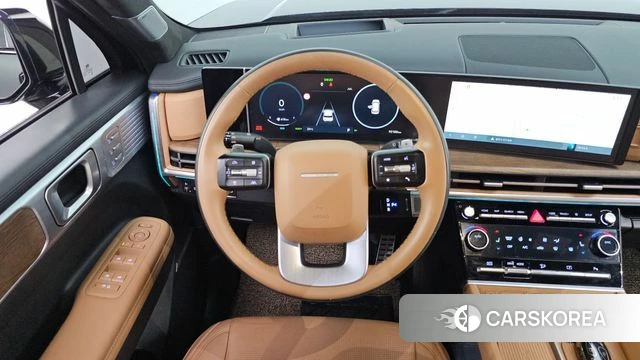 Hyundai Santa Fe (MX5) 2023 Черный из Кореи, фото 3
