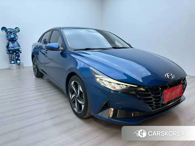 Hyundai Elantra 2021 Синий из Китая, фото 3