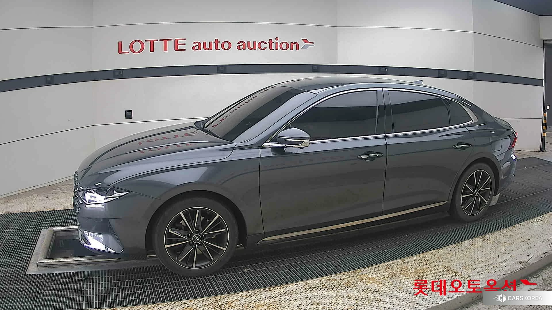 Hyundai Grandeur 2023 Nocturne Grey Metallic из Кореи, фото 3