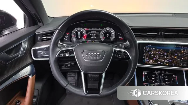 Audi A6 (C8) 2021 Черный из Кореи, фото 3