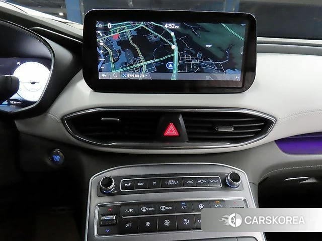 Hyundai The New Santa Fe 2022 Белый из Кореи, фото 3