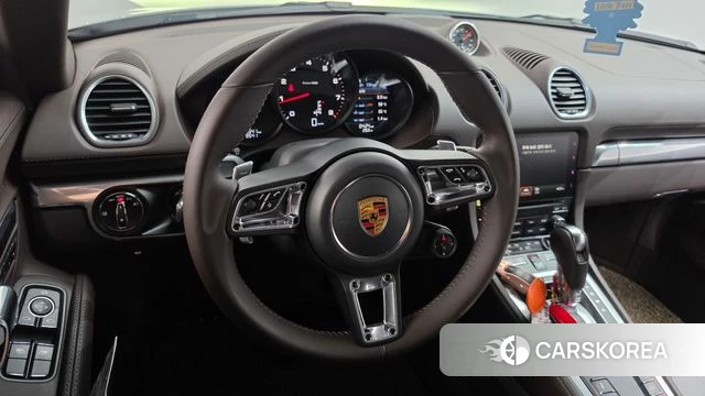 Porsche 718 Cayman 2021 Серебристо-серый из Кореи, фото 3