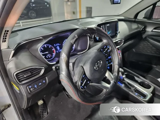 Hyundai Santa Fe TM 2018 Серебристо-серый из Кореи, фото 3