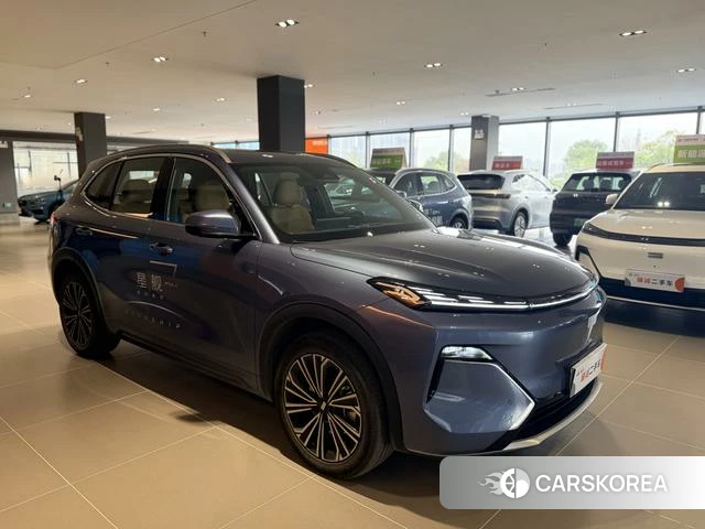 Geely Galaxy Galaxy Starship 7 EM-i 2025 Синий из Китая, фото 3