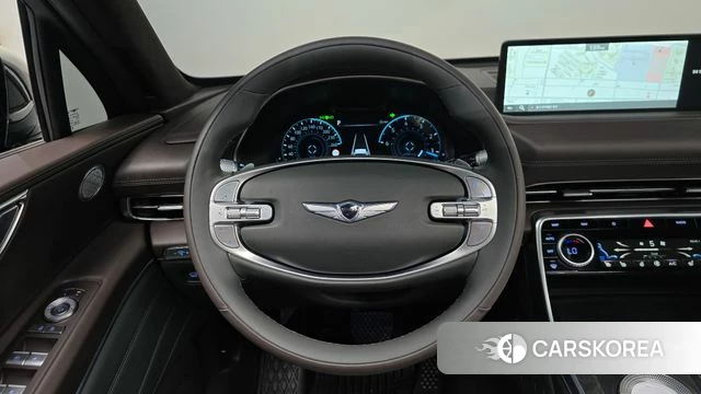 Genesis GV80 2022 Темно-зеленый из Кореи, фото 3