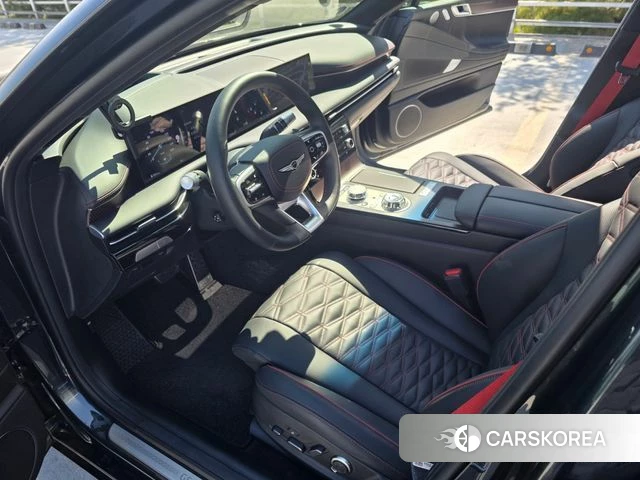 Genesis G80 (RG3) 2024 Темно-зеленый из Кореи, фото 3