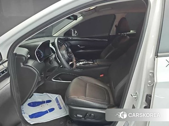 Hyundai Tucson Hybrid (NX4) 2022 Белый из Кореи, фото 3