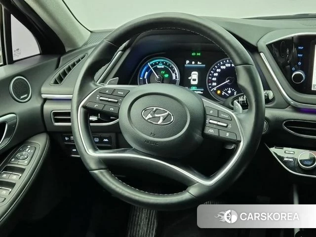 Hyundai Sonata Hybrid (DN8) 2022 Черный из Кореи, фото 3