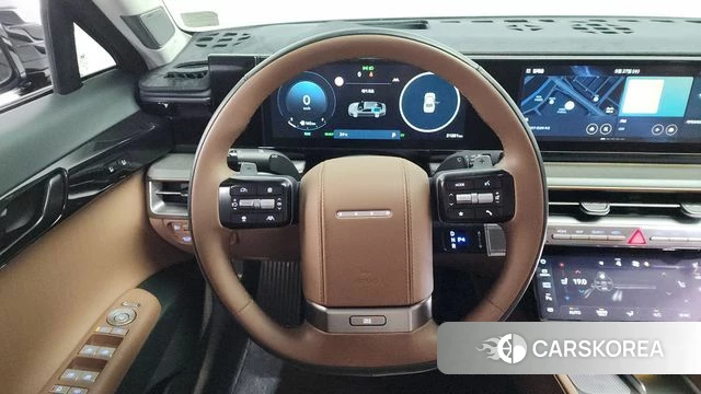 Hyundai Grandeur Hybrid (GN7) 2023 Черный из Кореи, фото 3
